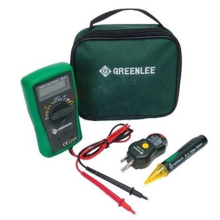 American Imaginations Unique Green Voltage GFCI Tester Kit Plastic AI-37278